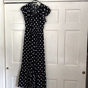 Monteau Polka Dot Jumpsuit